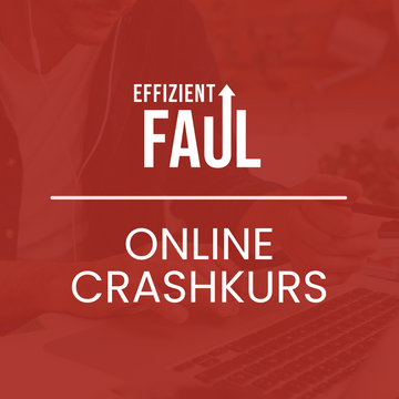 Effizient Faul – Online Crashkurs