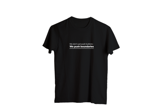 WE PUSH BOUNDARIES T-SHIRT